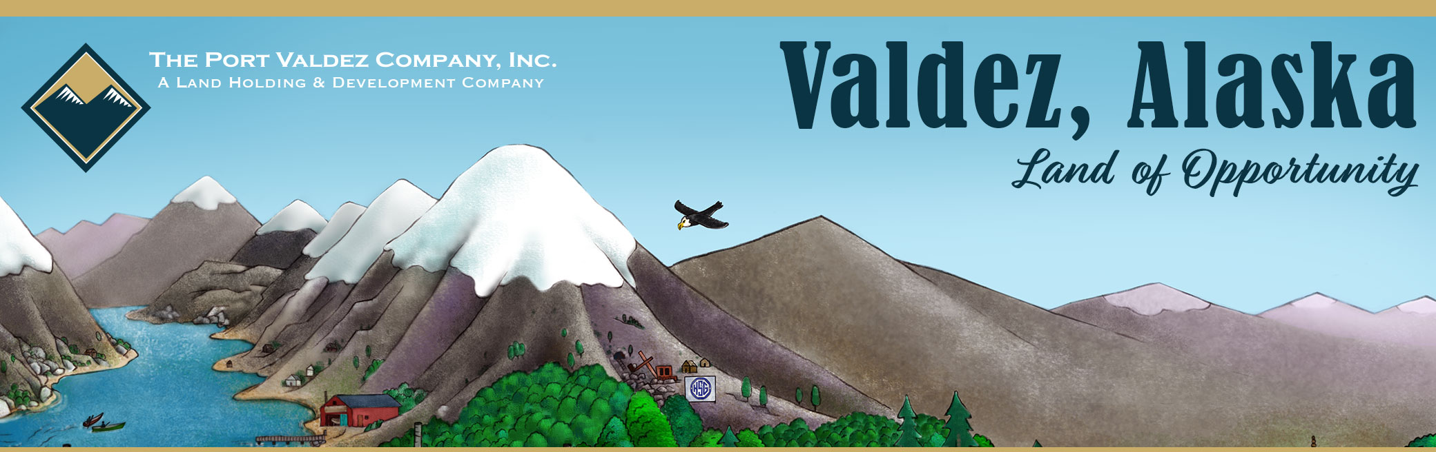 portvaldez.com - A Land Holding & Development Company portvaldez.com Logo